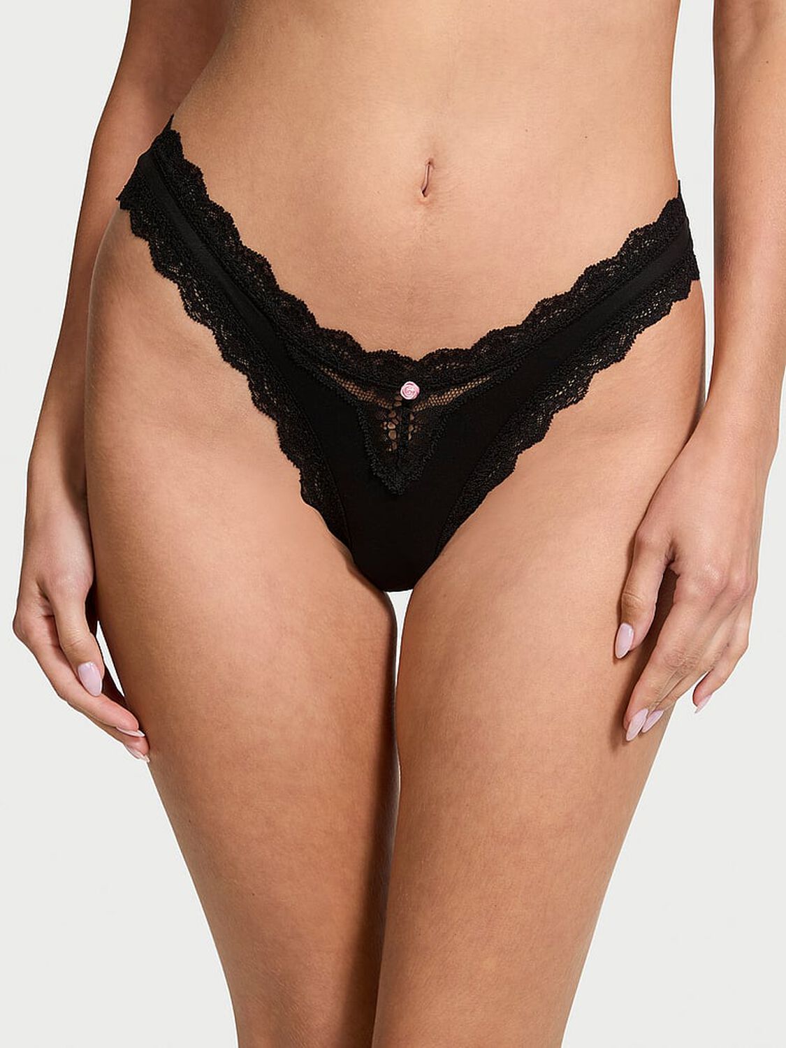 Lace Trim Bikini Panties – Spooky Prints (12 styles) – M