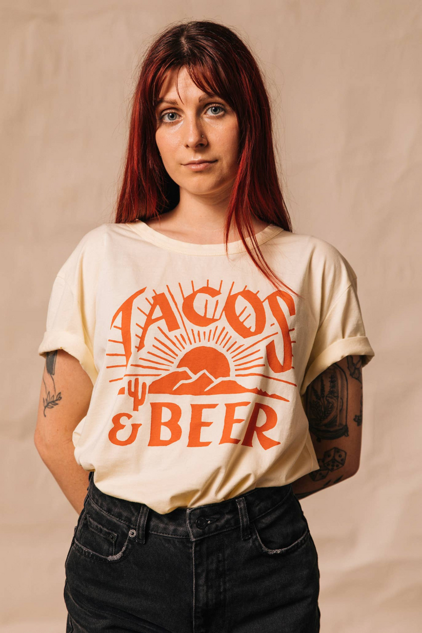TACOS & BEER Graphic Tee