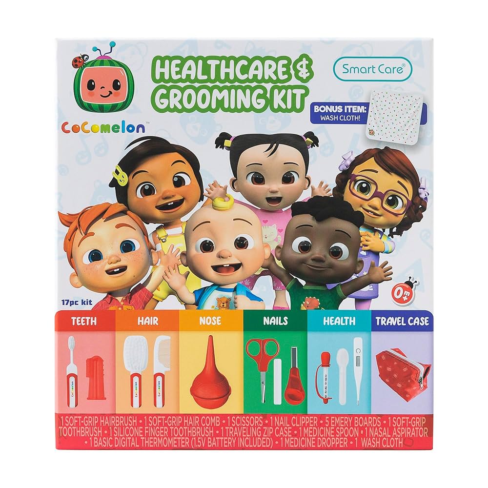 CoComelon Healthcare & Grooming Kit (10‑Piece)