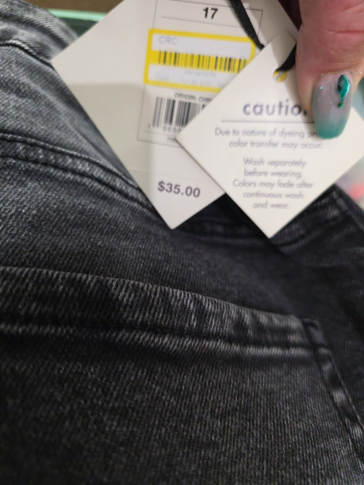 AVA VIV Plus Sizes Black Jeans High-Rise Skinny Stretch Comfort Waist Size 26W/R