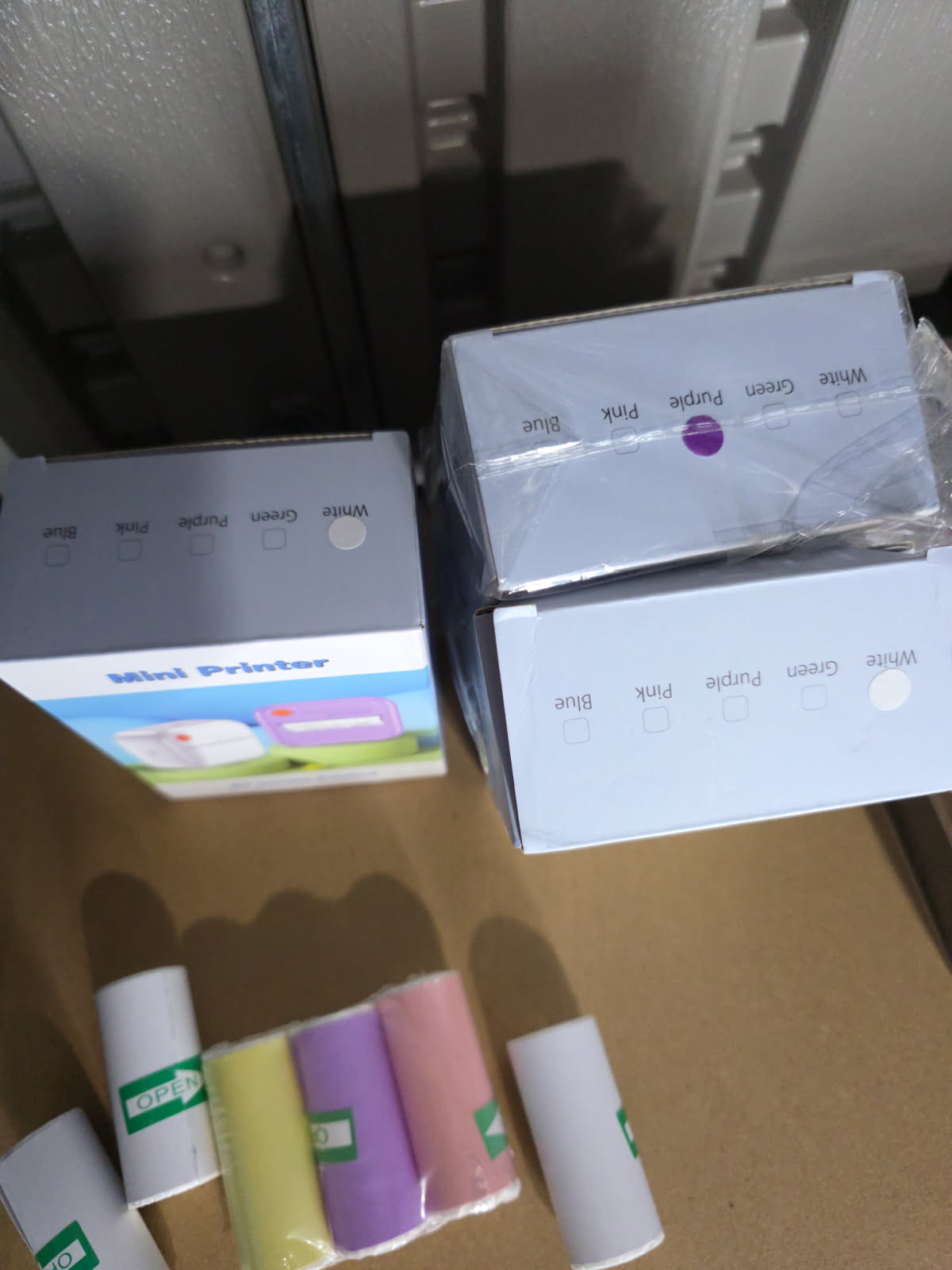 Colored Printing Rolls