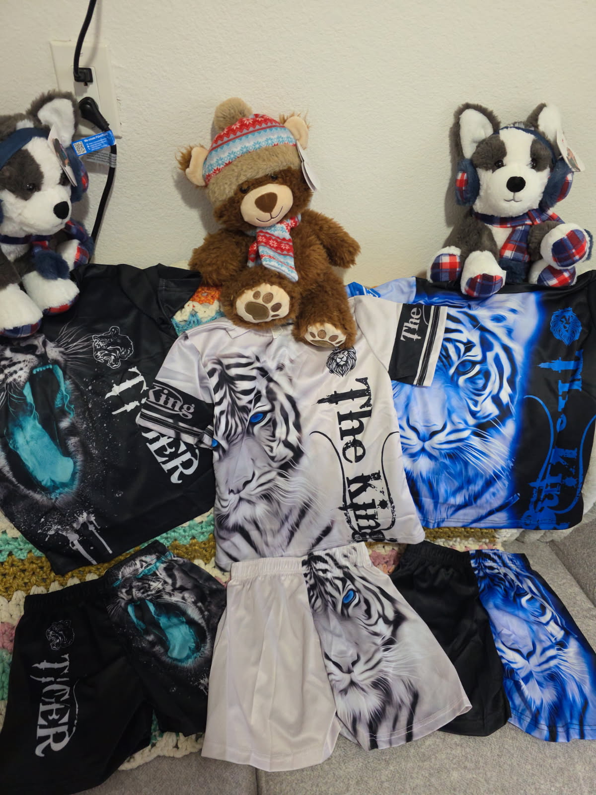 Boy JUST A BOY WHO LOVES MONSTER TRUCKS Truck Print Casual Round Neck T-shirt, Casual Sporty Tee, Summer Gifts