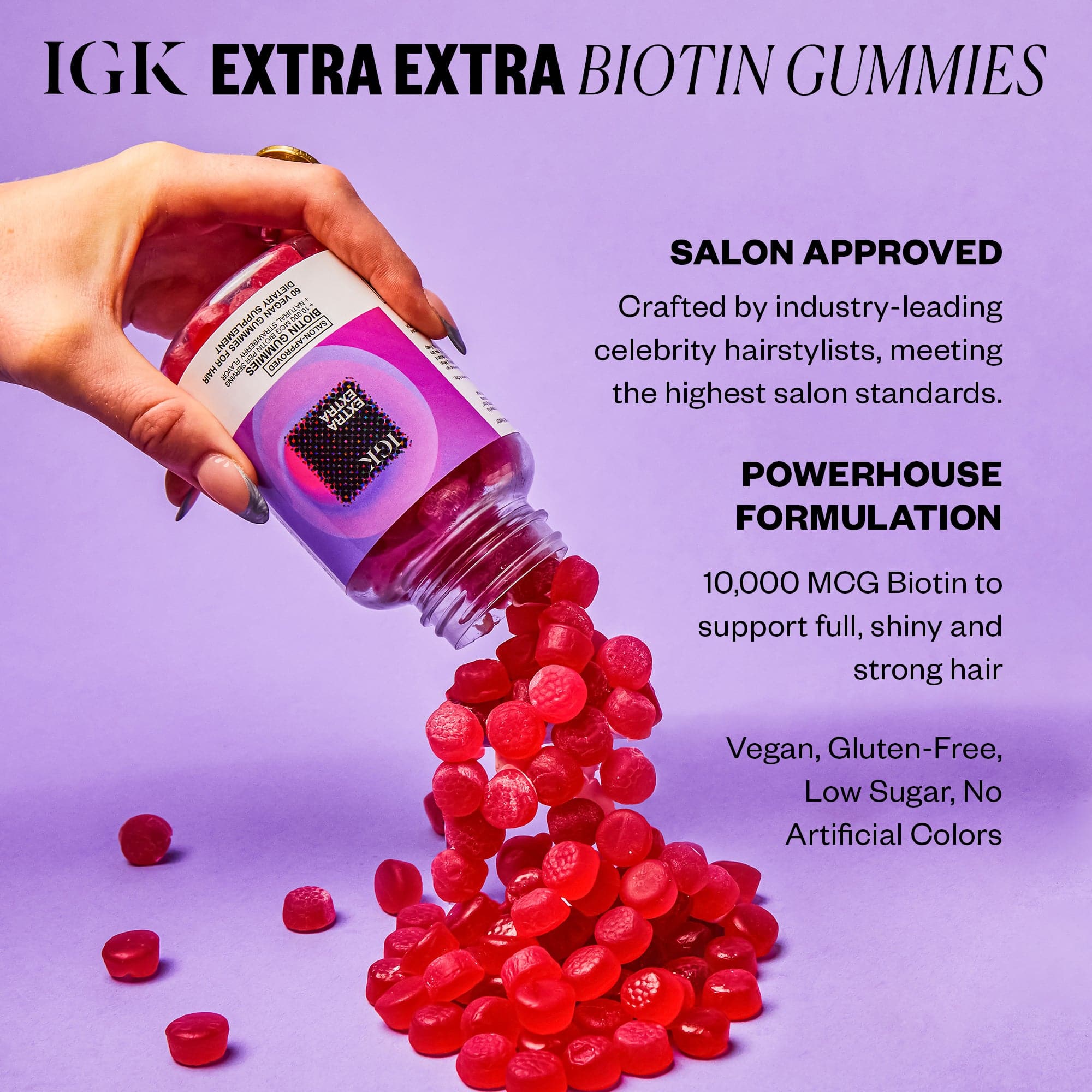 Extra Extra Biotin Gummies 60 Count",29,26,2