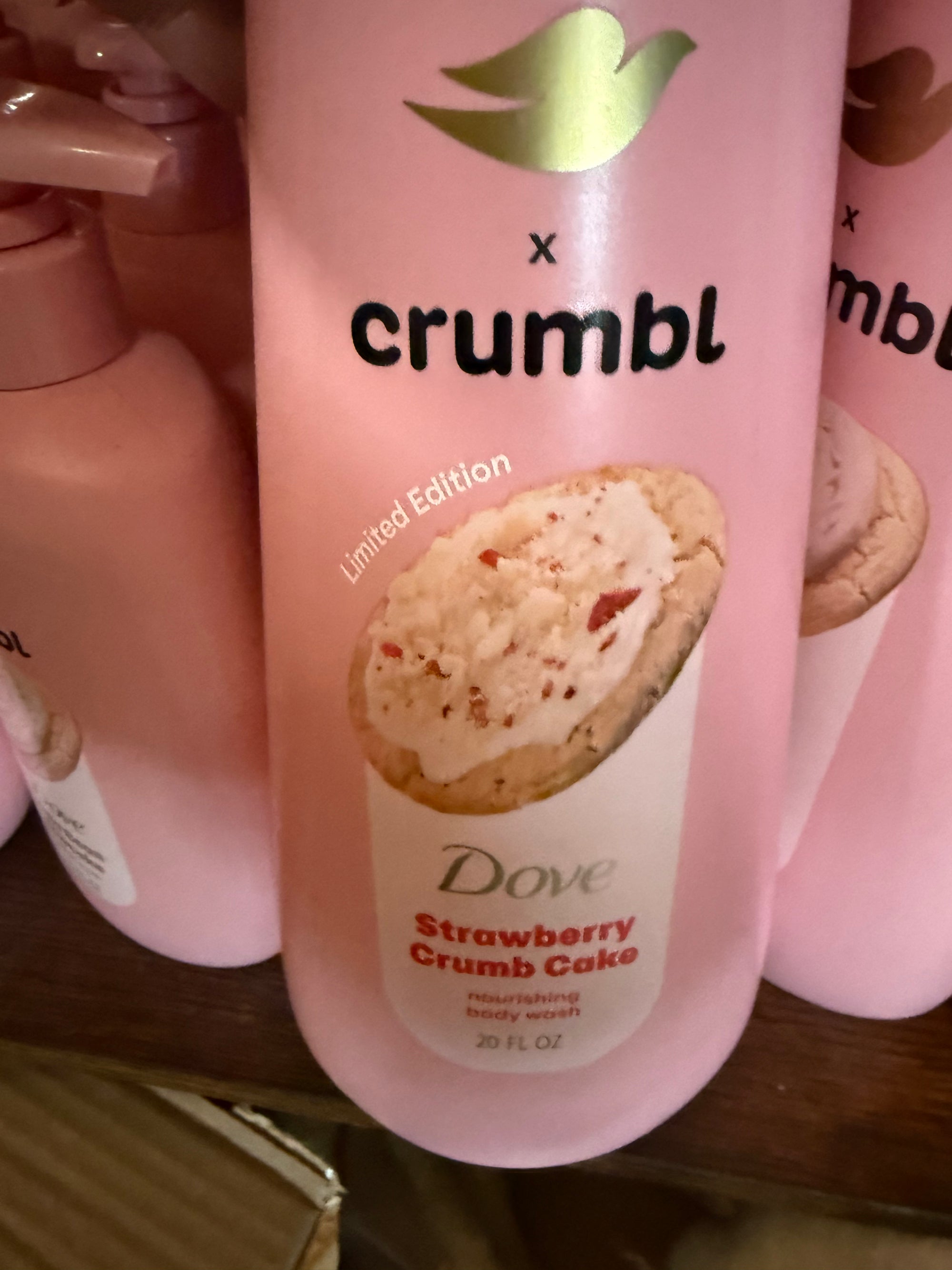 🍰 Dove Crumble Body Wash Gift Set – Sweet Treats for Your Skin! 🛁