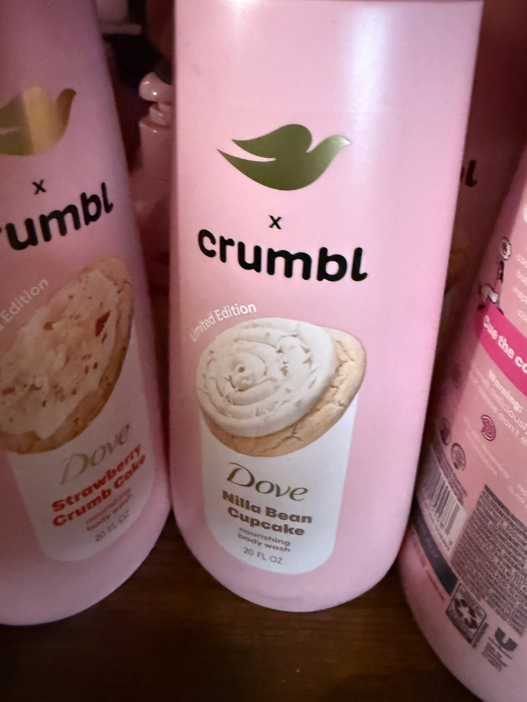 🍰 Dove Crumble Body Wash Gift Set – Sweet Treats for Your Skin! 🛁