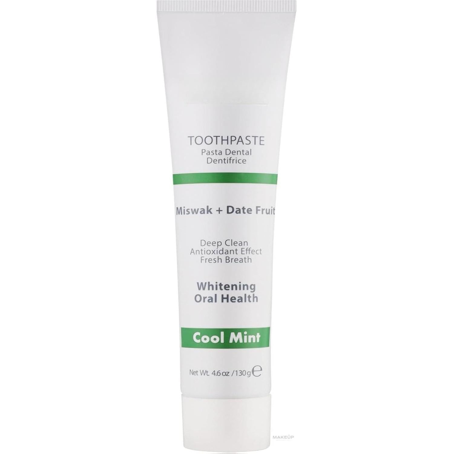 Euro fresh whitening toothpaste – MISWAK and date, fruit, natural whitening fresh breath