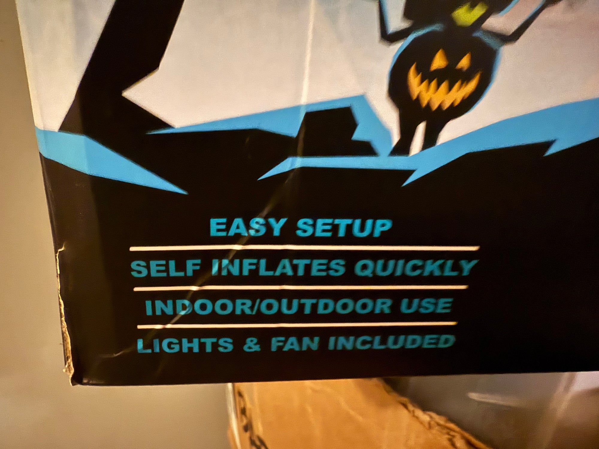 Blowup led halloween inflatable limited edition