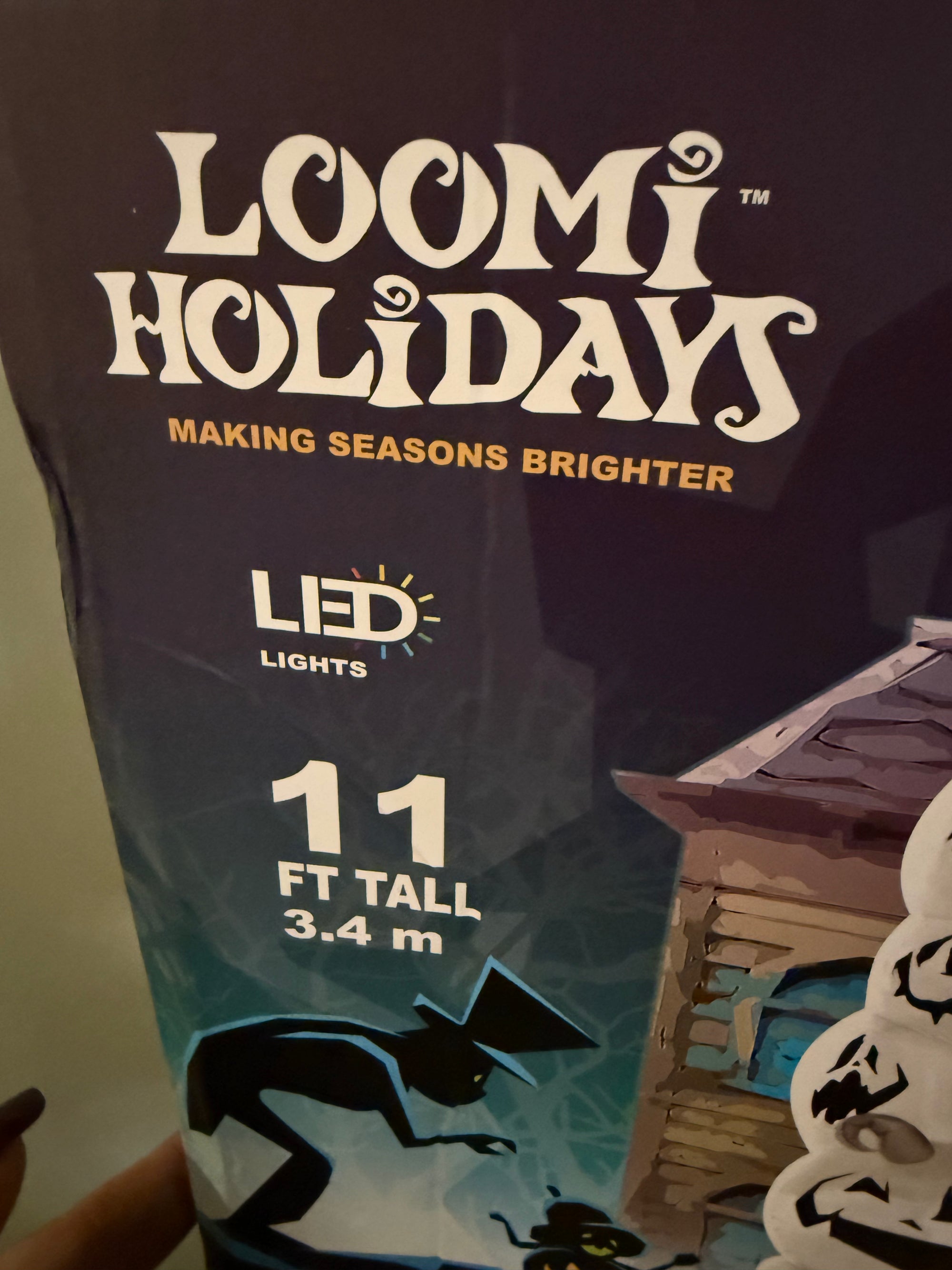Blowup led halloween inflatable limited edition