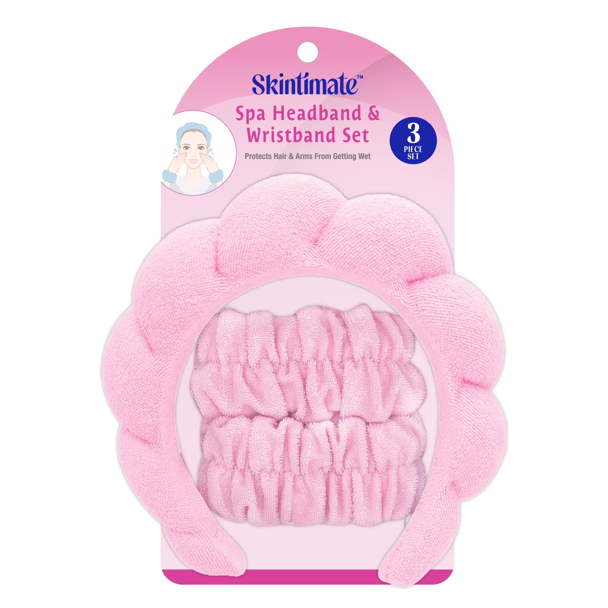 Spa Headband & Wristband Sets – Skintimate + Snail Pouch
