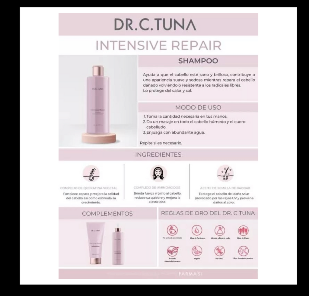 FARMASI doctor, C tuna intensive repair set