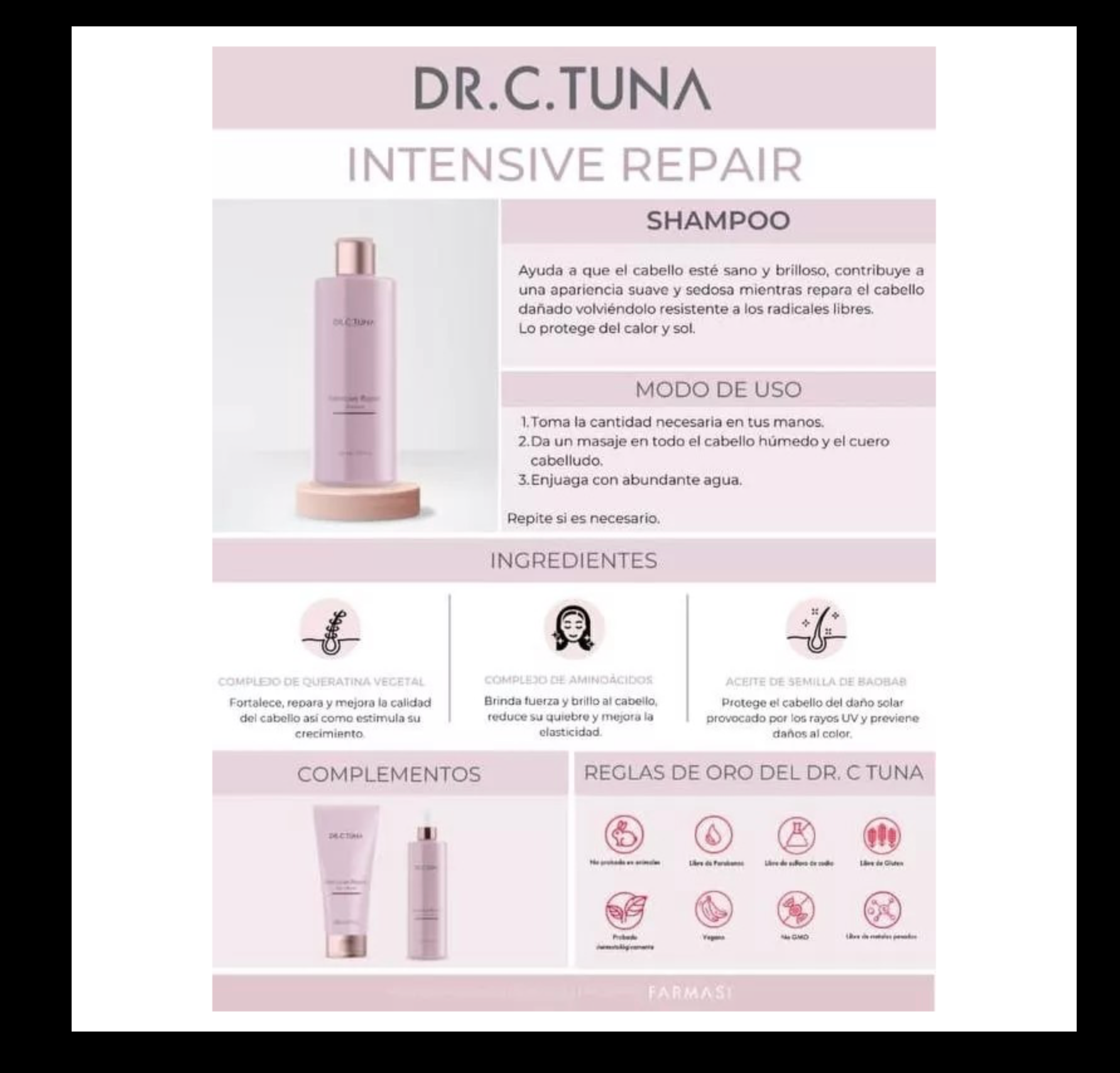 FARMASI doctor, C tuna intensive repair set