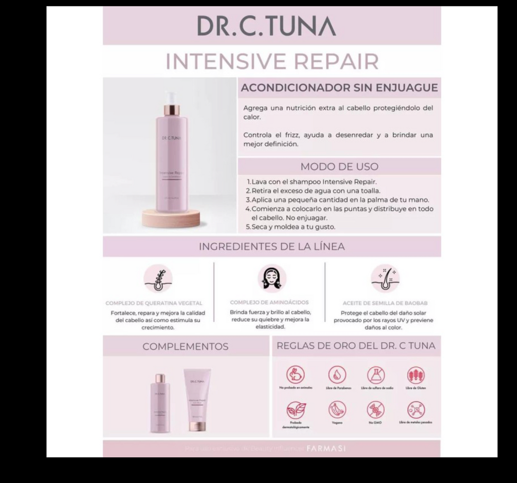 FARMASI doctor, C tuna intensive repair set