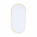 Metal Frame Oval Dry Erase