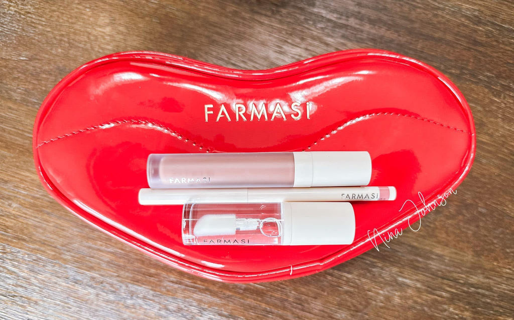 FARMASI red lip bag