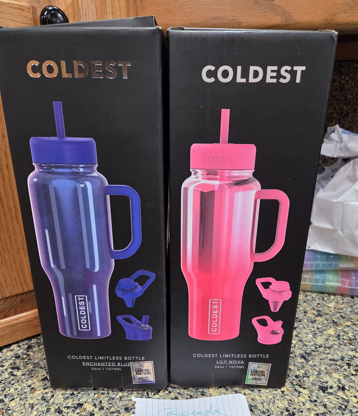 Coldest Water limitless water bottles