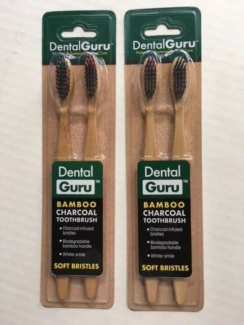 DENTAL GURU BAMBOO CHARCOAL TOOTHBRUSH