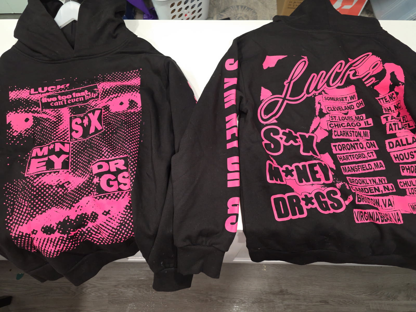 Double-Side Graphic Women’s Hoodie