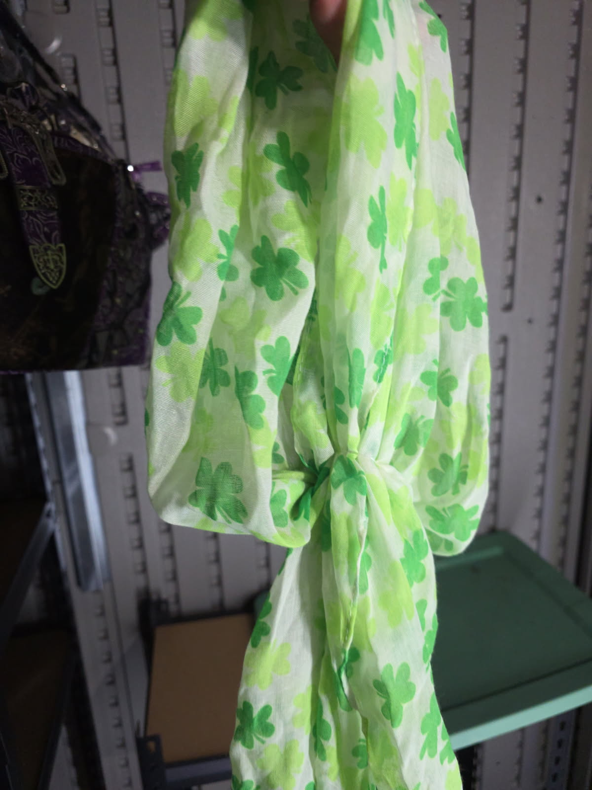 Ganz E9 St Patrick Women's 27x70in Shamrock Scarf