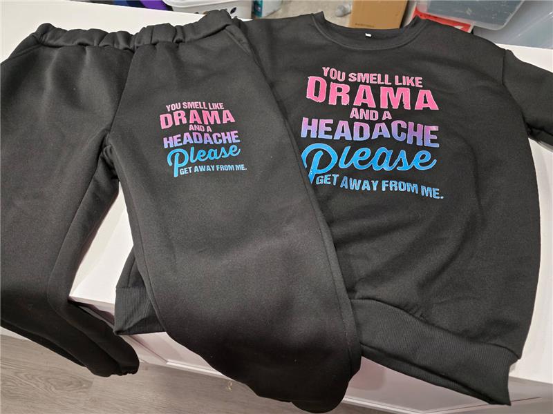 Women's Extra Large Sweat Outfit